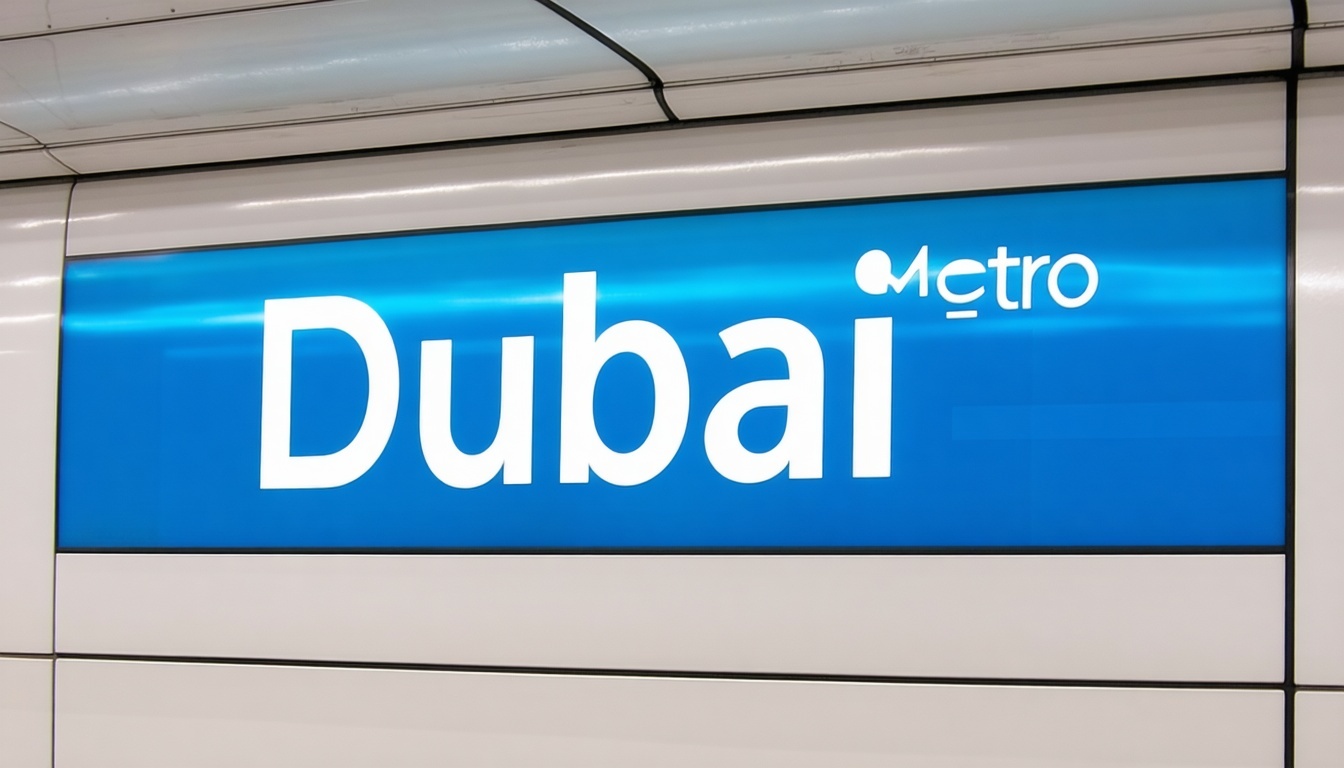 Dubai Metro logo